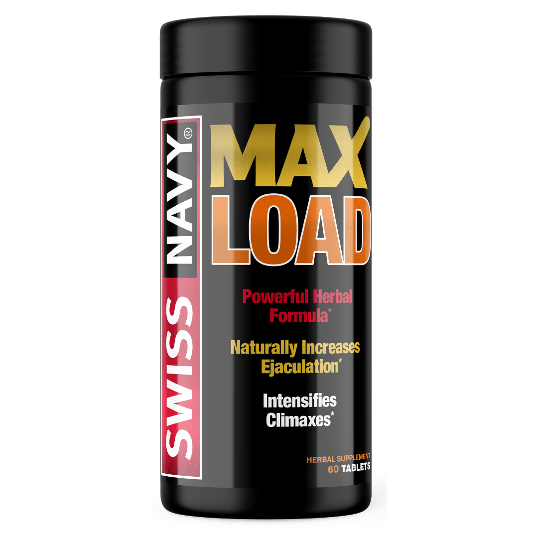 Swiss Navy MAX LOAD male enhancement supplement bottle