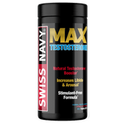 Swiss Navy MAX TESTOSTERONE male enhancement supplement bottle