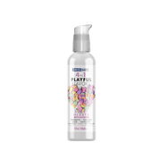 Swiss Navy Playful Flavors Limited Edition Sweethearts flavored lubricant bottle with heart-themed packaging