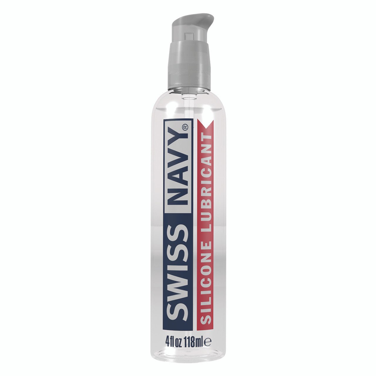 Swiss Navy Premium Silicone-Based Lubricant in an 8 oz bottle