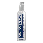 Swiss Navy Premium Water-Based Lubricant in an 8 oz bottle