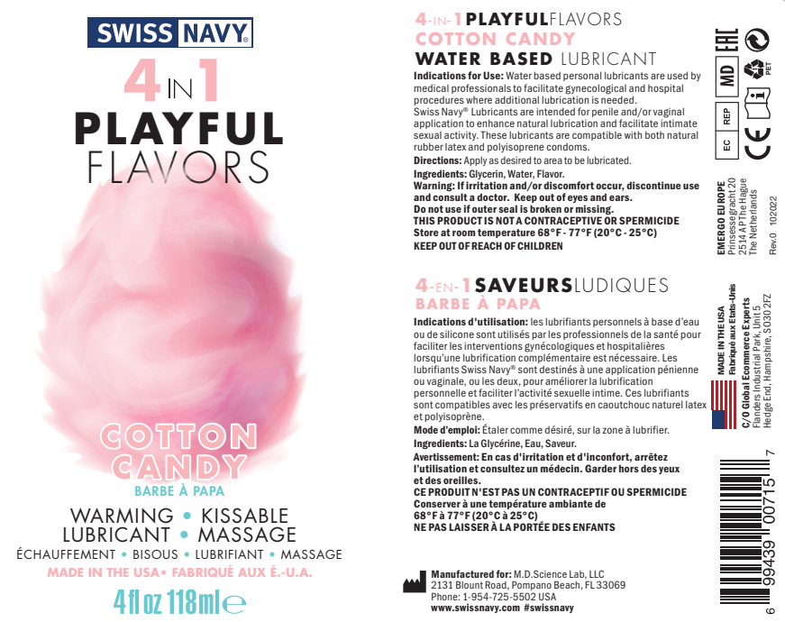 4 in 1 - Playful Flavors - Cotton Candy