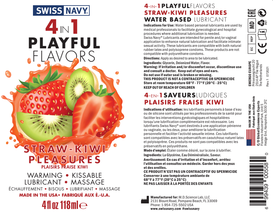 4 in 1 - Playful Flavors - Straw-Kiwi Pleasures