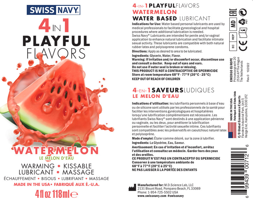 4 in 1 - Playful Flavors - Watermelon