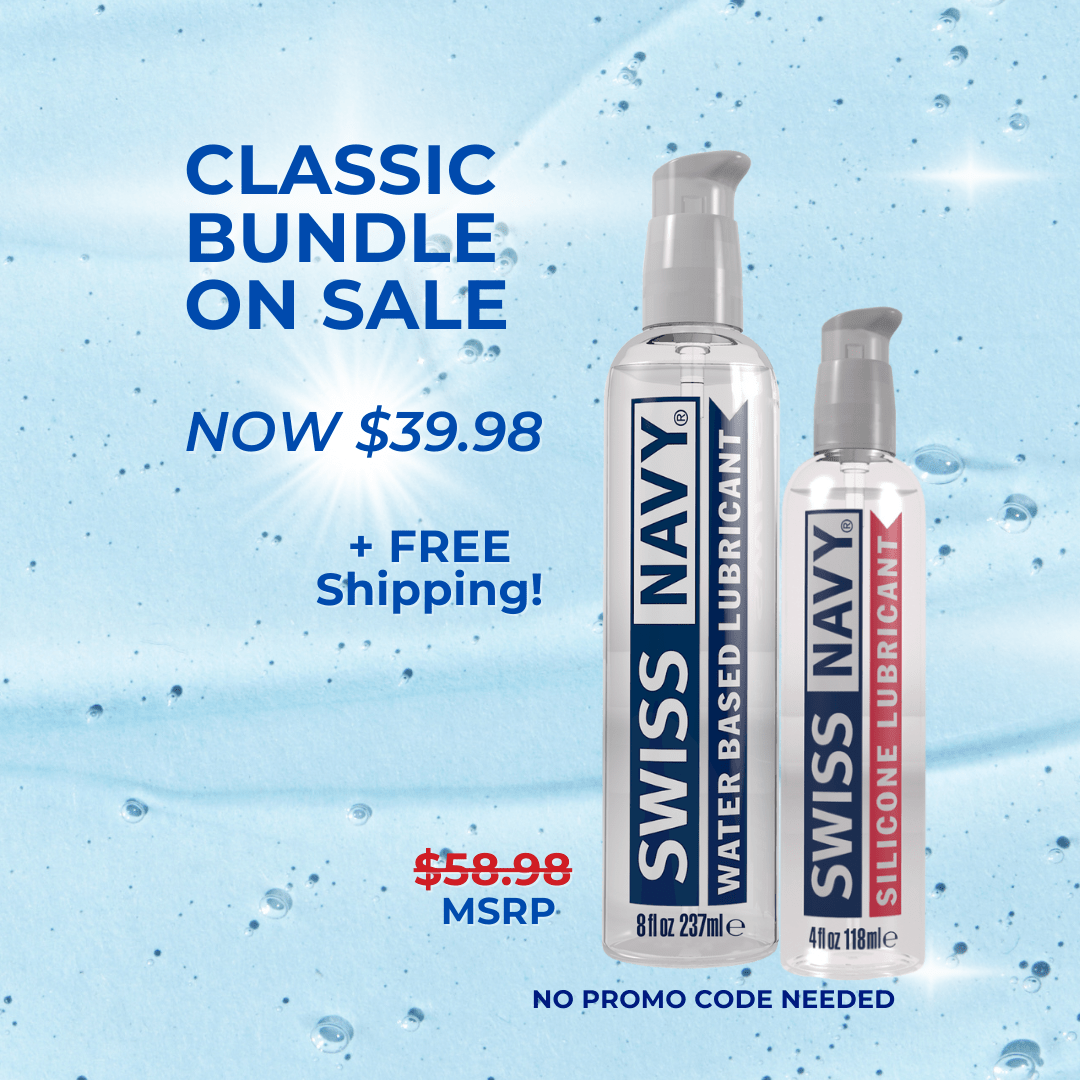 Classic Bundle: Hypoallergenic Water-Based & Silicone Lubes Classic Bundle: Hypoallergenic Water-Based & Silicone Lubes