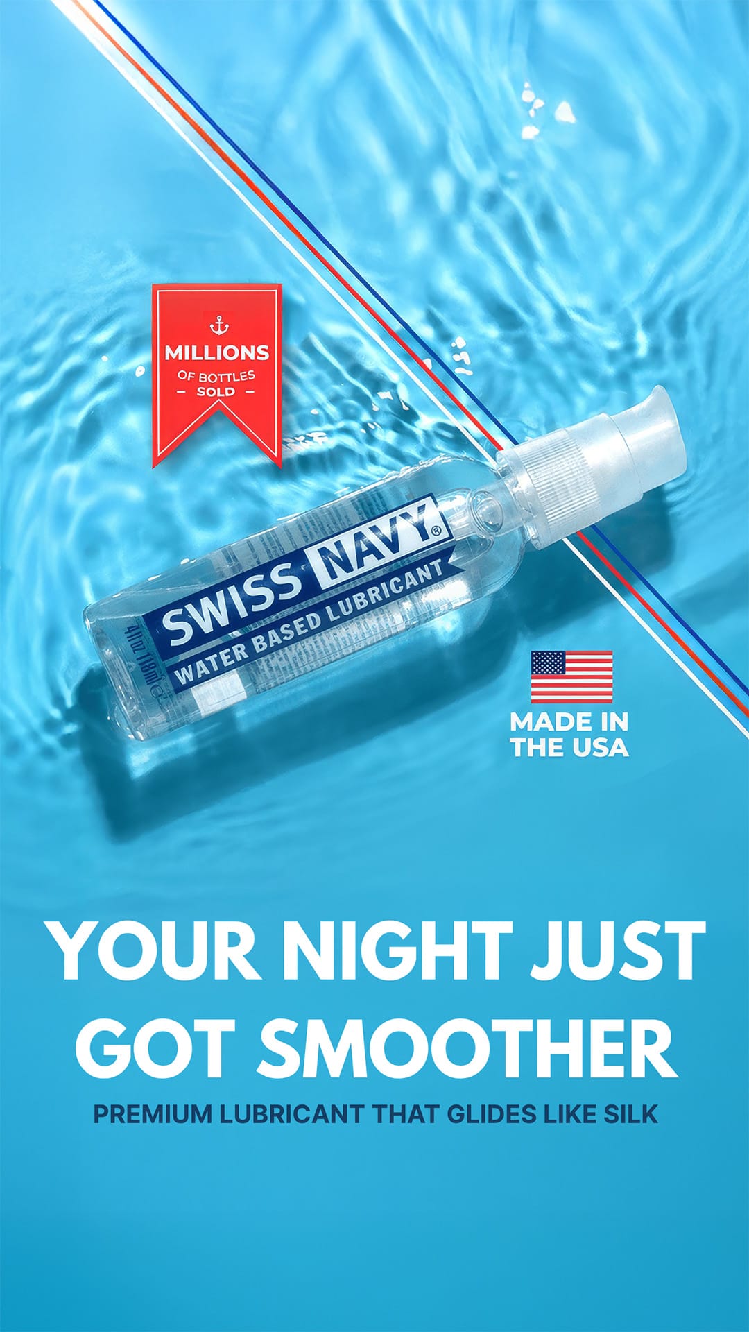 Swiss Navy: Silicone Lube, Water-Based Lube, & Supplements Swiss Navy: Silicone Lube, Water-Based Lube, & Supplements