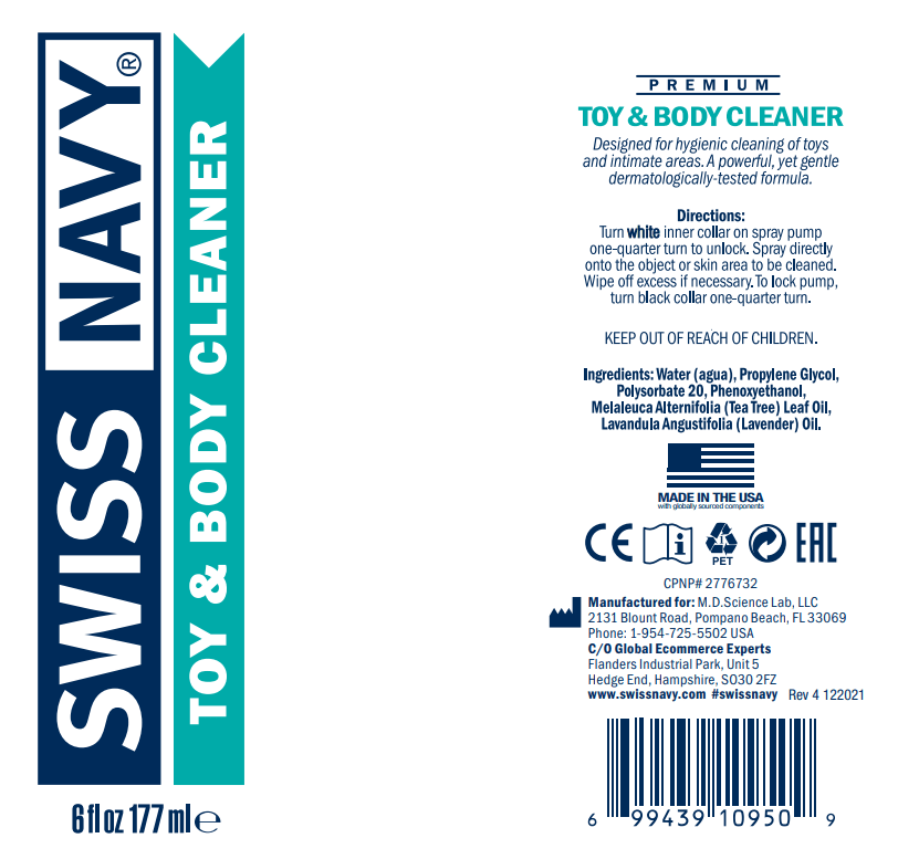 Swiss Navy Premium Toy & Body Cleaner - Swiss Navy